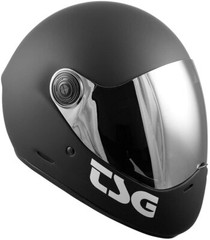 TSG Pass Pro Full Face Helmet w/Two Visors, Downhill Skateboarding Multi-color