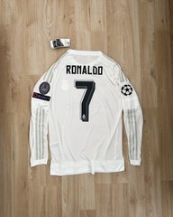 Real Madrid 2015/2016 Home white Jersey – Cristiano Ronaldo #7 jersey