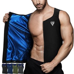 RDX Men’s Sauna Vest Heat Trapping Sweat Waist Trainer