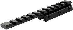 125mm Extension Dovetail to Weaver Picatinny Rail Riser Mount Base 11mm to 20mm