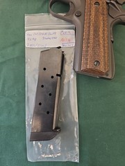 1911 Government .45 ACP 7 rd Magazine Shooting Star 45 Auto Clip w/ Shaw Base Pa