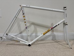 Masi 3V Volumetrica bike frameset – 58 cm — classic pearl white
