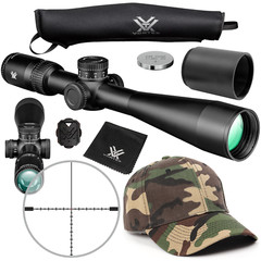 Vortex Optics Viper HD 5-25×50 SFP VMR-3 MRAD Riflescope VPR-52504 w/Free CF Hat