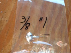 25 3/8oz Football Head Jigs w Mustad Bronze Hooks #1 1/0 2/0 3/0 or 4/0 U Choose