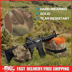 Target Hunting Shooting Range Sand Bag Set Rifle Gun Rest Stand Pack Tactical