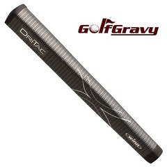 1 Winn Dri-Tac Lite Jumbo Pistol Dark Gray Golf Putter Grip – J8LDT-DG