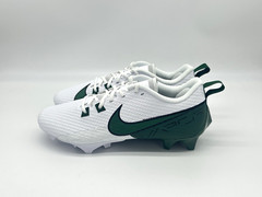 Nike Vapor Edge Speed 360 2 Men’s Size 12 White Green Football Cleats FQ4045-101