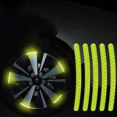 Easy to Apply Reflective Stickers for Bike and Motorcycle Wheel Customization