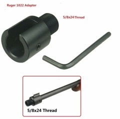 5/8×24 TPI Thread Muzzle Brake Ruger 1022 10/22 Thread Muzzle Adapter 5/8-24