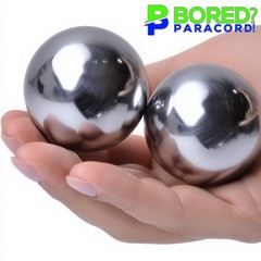 2″ Solid Stainless Steel Balls – Heavy-Duty Cores for Paracord Monkey Fists