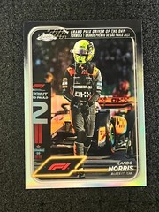 2024 Topps Chrome Formula 1 F1 Lando Norris Refractor #178