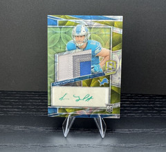 2023 Panini Spectra Football Sam LaPorta Rookie Autographs Neon Green /35 #232