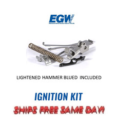 EGW Ignition Kit for 1911 w/ Lightened Blued Hammer, 5 Parts Included # 10205KIT