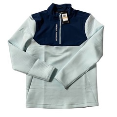 Under Armour Mens Small Storm Evolution Daytona Zip Golf Pullover 1379742-469 *