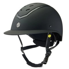 KYLO HELMET MIPS W WIDE PEAK BY CHARLES OWEN – BLACK MATT W/BLACK GLOSS