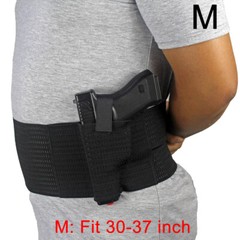 Breathable Belly Band Holster Tactical Concealed Carry Double Pistol Gun Holster