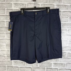 Polo Ralph Lauren Performance Golf Shorts Mens 38 x 9 Navy Blue Tailored Fit New