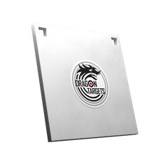 Dragon Targets 8″ X 8″ Square 3/8″ AR500 Steel Shooting Target
