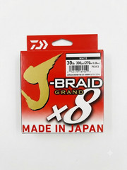 Daiwa J-Briad X8 Grand Braided Line – White 300YD 30LB or 40LB