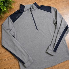 PING SensorCool Peak 1/4 Zip Pullover Gray Navy Golf Jacket Men’s Large