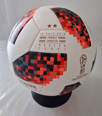 ADIDAS BALL MECHTA RUSSIA WORLD CUP 2018 FRANCE CROATIA 2ND STAR COMMEMORATIVE⭐⭐