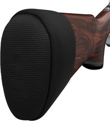 US Slip On Recoil Pad for Shotgun Rifle – Gel Filled Black Universal Recoil Pads