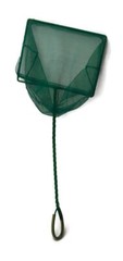 LargeFishing Mesh Net With Metal Coated Plastic Handle A12