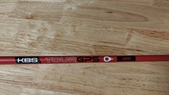Brand New Tour Issue KBS GPS 120 Red Black Matte Putter Shaft .370 Parallel