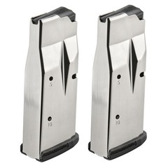 Ruger Max-9 Magazines 9mm 10 Round Nickel Mags – 2 Pack-90714