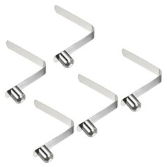 5pcs Kayak Paddle Snaps Solid Button Single Pin Lock Tube Spring Clips 12×9.5mm