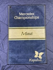 Vintage Mercedes Championship Maui Kapalua Golf Bag Towel Size 15.5″ x 24.5″