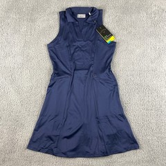 Callaway Women’s XS Peacoat Blue Sleeveless Flounce Golf Dress w/ Shorts