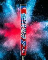 Super Stroke RED WHITE & BLUE TIE DYE PUTTER GRIP Pistol 2.0 Limited Edition