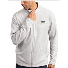 Travis Mathew Cash Out Jacket Full Zip Stretch Gray Fleece Golf Mens Medium