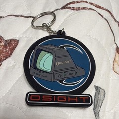 Olight OSIGHT Rubber Morale Patch Set Black Blue Green Gray Easy to Apply