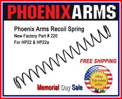 Phoenix Arms HP22 HP22a | NEW RECOIL SPRING | Phoenix Arms Factory Part # 220