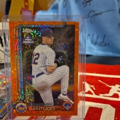 Jonathon Santucci Topps Pro Debut Orange 24 Of 25