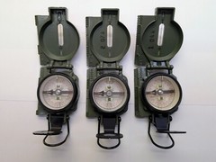 Used USGI Stocker & Yale Model SandY-183 3H Tritium Lensatic Compass