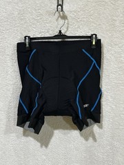 Souke Sports Size Large Black Compression Padded Bike Shorts Cycling, Sports