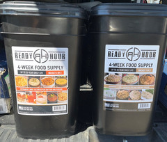 Ready Hour Emergency Food Supply Bucket 25-Year Shelf Life Made 20 #1 Sealed