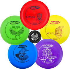 Starter Set –Colors May Vary 160-180G – Includes Putter, Mid Range, 2X Fairway D