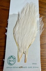 Metz Grade 2 Hen Cape & Hen Saddle Set – Cream 637-SH-E-L