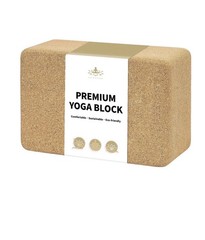 Cork Yoga Block, Natural Cork from Portuguese, Premium Brick 9x6x3, Eco-Frien…