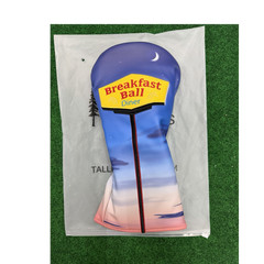 Tall Pines Breakfast Ball Diner Driver Head Cover Blue Pink Yellow Golf