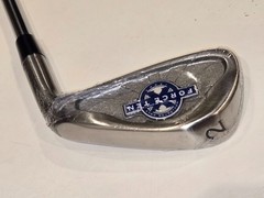 2 IRON – DRIVING IRON – RIGHT HANDED – STEEL SHAFT – 41 inches – NEW