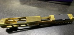 ZAFFIRI ZPS.3 GOLD SLIDE For GLOCK 17L LONG SLIDE GEN 3 ZPS.3.G17L.G TIN G17L