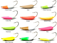3 pk Goofy Pompano Jigs Assorted Jig Colors 1/4oz 3/8oz 1/2oz 3/4oz 1oz Fishing