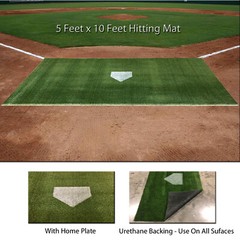6′ x 10′ SyntheticTurf Baseball Softball Batting Grass Practice Hitting Rug Mat