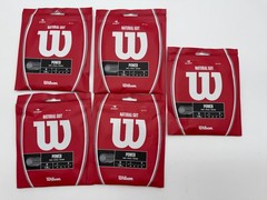 Wilson Natural Gut 16G / 1.30MM Natural Color. Priced Each (Multiple Qty)