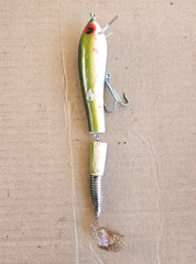 Vintage Poes Wooden Cheetah 2200 Series Crankbait – POES Crankbait – Motified